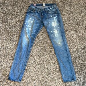 True Religion 
Women's Blue Jeans